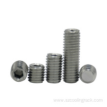 DIN916 stainless steel hexagon machine screw headless screw